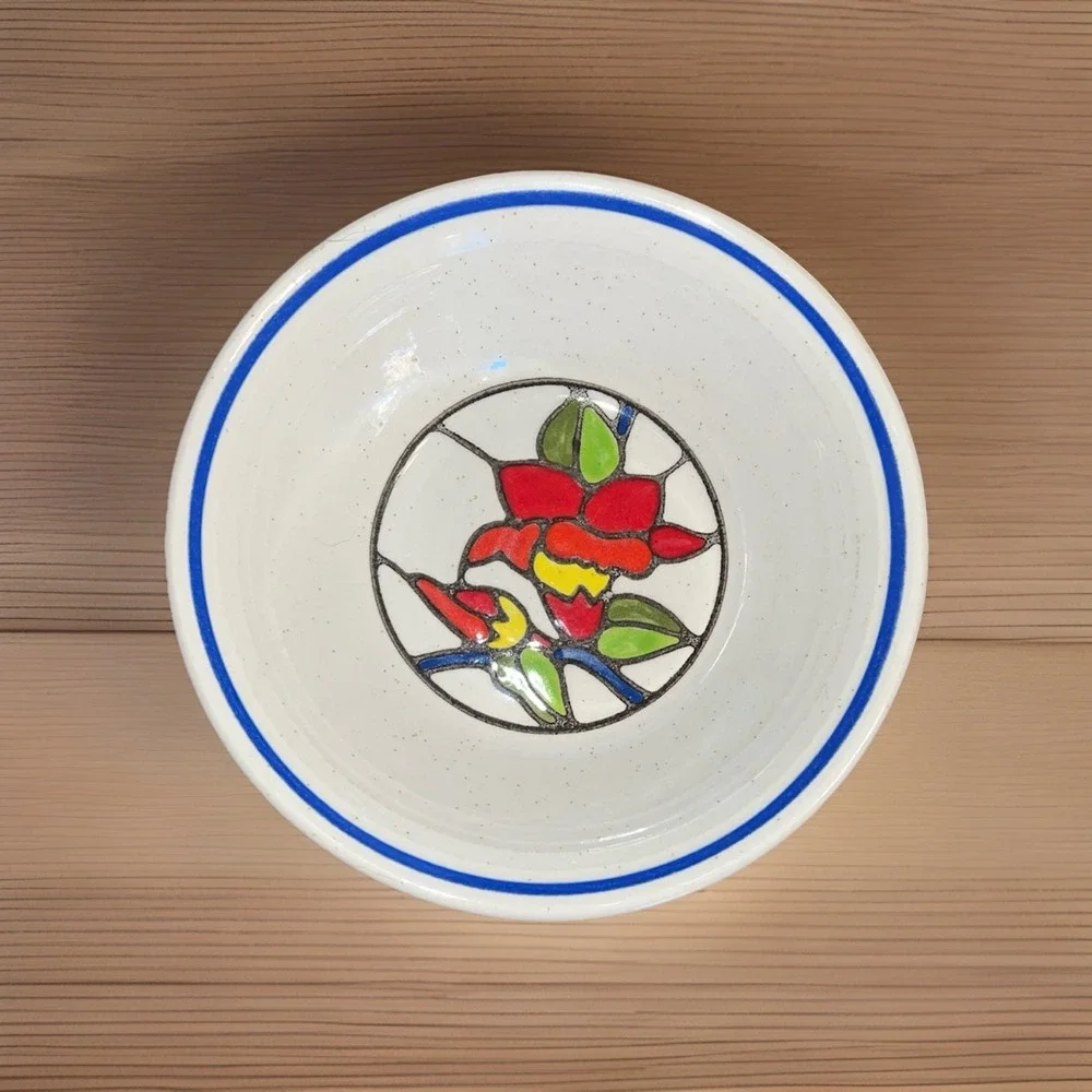 Metlox Poppy Trail Set Of‎ 6 Bowls 777 California Vintage